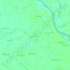 Mapa topográfico Khana Kalan, mapa de relieve, mapa de altitud