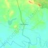Mapa topográfico Nabarangapur, mapa de relieve, mapa de altitud