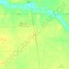 Mapa topográfico Loree, altitud, relieve
