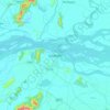 Mapa topográfico Goalpara, mapa de relieve, mapa de altitud