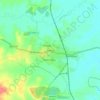 Mapa topográfico Pakur, mapa de relieve, mapa de altitud