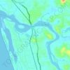 Mapa topográfico Iringal, mapa de relieve, mapa de altitud