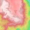 Mapa topográfico Netarhat, mapa de relieve, mapa de altitud