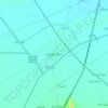 Mapa topográfico Charkhi Dadri, mapa de relieve, mapa de altitud