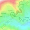 Mapa topográfico Cochas, mapa de relieve, mapa de altitud