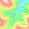 Mapa topográfico Lucrepata, altitud, relieve