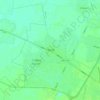 Mapa topográfico Caucel, mapa de relieve, mapa de altitud
