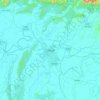 Mapa topográfico Silchar, mapa de relieve, mapa de altitud
