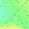 Mapa topográfico Hisār, mapa de relieve, mapa de altitud