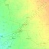 Mapa topográfico Barnala, mapa de relieve, mapa de altitud