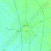 Mapa topográfico Malerkotla, mapa de relieve, mapa de altitud
