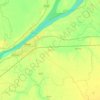Mapa topográfico Buxar, mapa de relieve, mapa de altitud