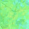 Mapa topográfico Tizimin, mapa de relieve, mapa de altitud