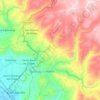 Mapa topográfico Ingenio, altitud, relieve