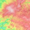 Mapa topográfico Waimes, mapa de relieve, mapa de altitud