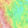 Mapa topográfico Huicungo, altitud, relieve