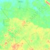 Mapa topográfico Santa Elena, mapa de relieve, mapa de altitud