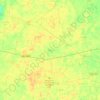 Mapa topográfico Tinum, mapa de relieve, mapa de altitud