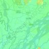 Mapa topográfico Dhubri, mapa de relieve, mapa de altitud