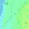 Mapa topográfico Halachó, mapa de relieve, mapa de altitud