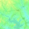 Mapa topográfico Jamtara, mapa de relieve, mapa de altitud