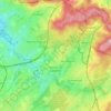 Mapa topográfico Kelmis, mapa de relieve, mapa de altitud