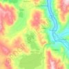Mapa topográfico Mosoc Llacta, altitud, relieve