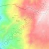 Mapa topográfico Sayla, altitud, relieve