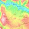 Mapa topográfico Maras, mapa de relieve, mapa de altitud