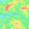 Mapa topográfico Gammerages, altitud, relieve