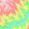 Mapa topográfico Tintay, altitud, relieve
