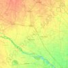 Mapa topográfico Siwan, mapa de relieve, mapa de altitud