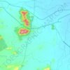 Mapa topográfico Nayagarh, mapa de relieve, mapa de altitud