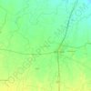 Mapa topográfico Jehanabad, mapa de relieve, mapa de altitud