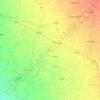 Mapa topográfico Mansa, mapa de relieve, mapa de altitud