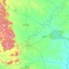 Mapa topográfico Gumla, mapa de relieve, mapa de altitud