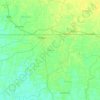 Mapa topográfico Nalbari, mapa de relieve, mapa de altitud