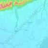 Mapa topográfico Dhemaji, mapa de relieve, mapa de altitud