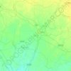 Mapa topográfico Gohana, mapa de relieve, mapa de altitud