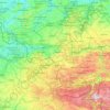 Mapa topográfico Henegouwen, mapa de relieve, mapa de altitud