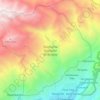 Mapa topográfico Santuario Nacional de Ampay, mapa de relieve, mapa de altitud