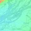 Mapa topográfico Lohit, mapa de relieve, mapa de altitud