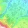 Mapa topográfico P.R de EPSASA, mapa de relieve, mapa de altitud
