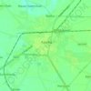 Mapa topográfico Fazilka, mapa de relieve, mapa de altitud