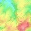Mapa topográfico Bos Ter Rijst, altitud, relieve