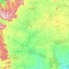 Mapa topográfico South Koel River, mapa de relieve, mapa de altitud