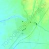 Mapa topográfico talala, mapa de relieve, mapa de altitud